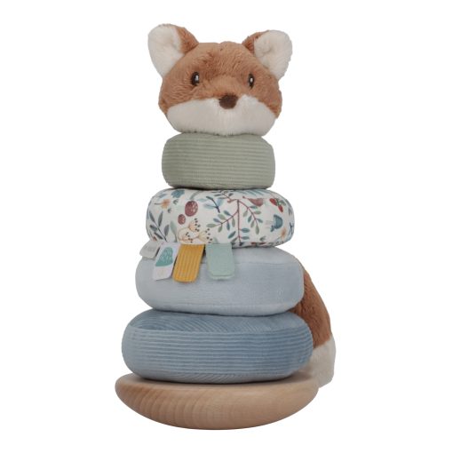 Renard à empiler doudou et bois FSC - Forest Friends – Image 2