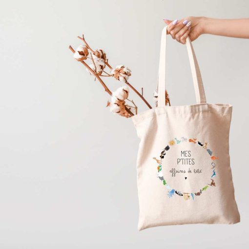 Tote bag mes p'tites affaires de bébé – Image 2