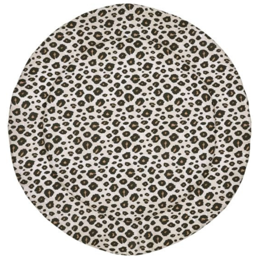Tapis de parc Leopard sable - ⌀95cm – Image 2