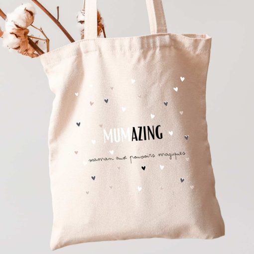 Tote bag MUMAZING en coton biologique