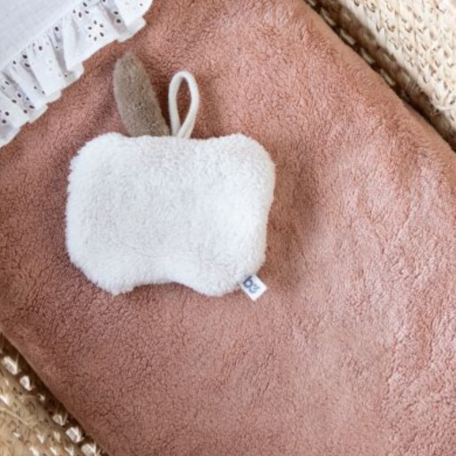 Attache tétine pomme Cozy lin chaud – Image 2