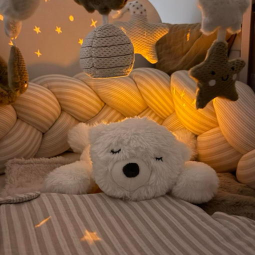 Veilleuse projection d'étoiles Polar Bear