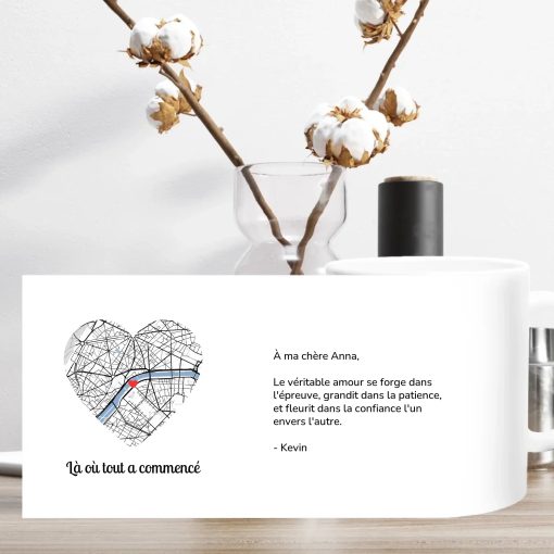 Mug lieu de rencontre - Tasse personnalisée