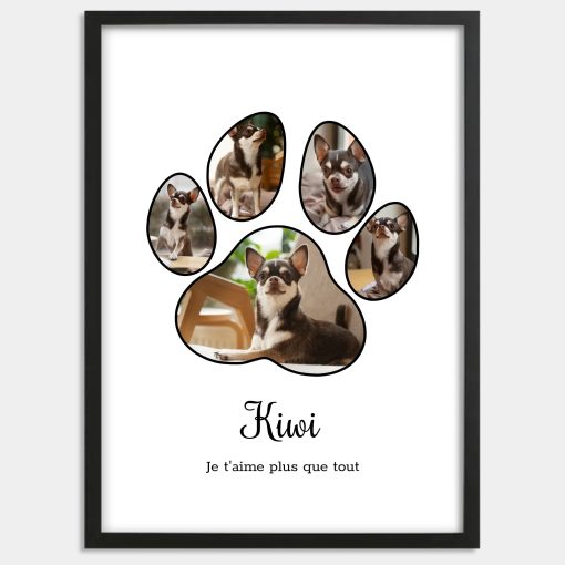 Montage photo chien et chat - Cadre personnalisé animaux – Image 2