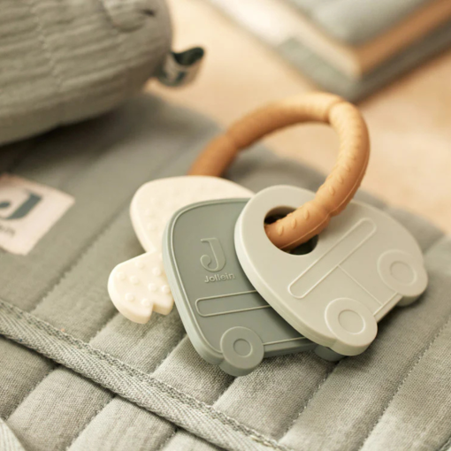 Anneau de Dentition Porte-clé En Silicone - On The Go