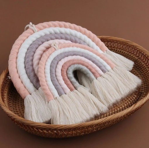 Arc en ciel coton macramé – Image 2