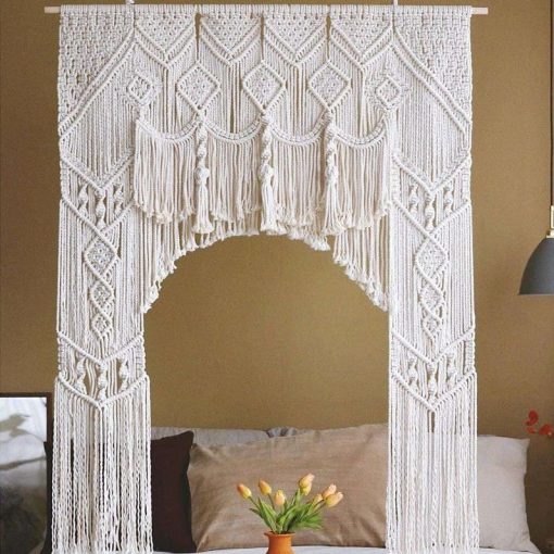Arche mariage rideau macramé – Image 2