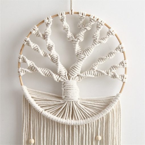 Attrape rêve arbre de vie macramé – Image 2