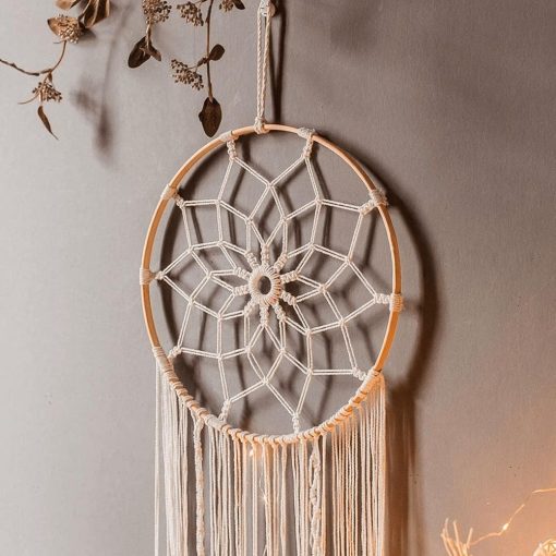 Attrape rêve plume macramé – Image 2
