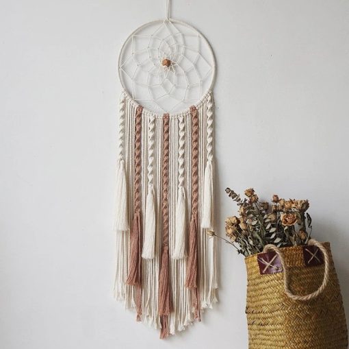 Attrape rêve bohème macramé