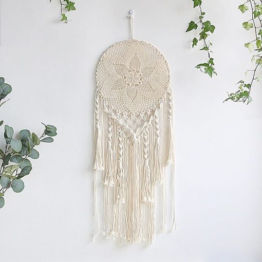 Attrape rêve mariage bohème macramé