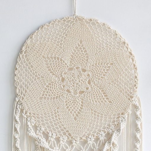 Attrape rêve mariage bohème macramé – Image 2