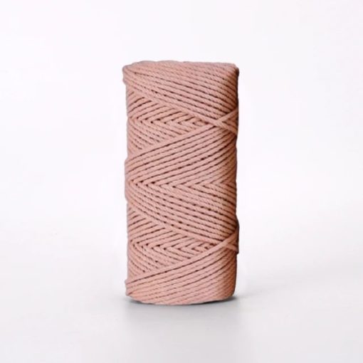 Corde macramé 2 mm terracotta 100m