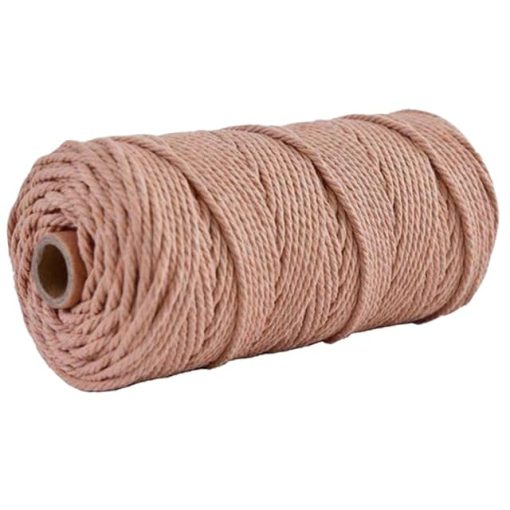 Corde macramé 2 mm terracotta 100m – Image 2