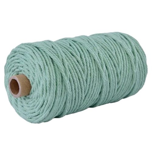 Corde macramé 2 mm vert 100m – Image 2