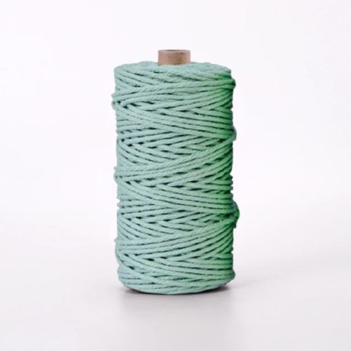 Corde macramé 2 mm vert 100m