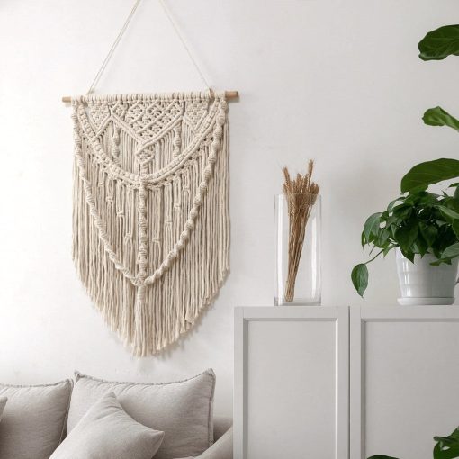 Déco murale macramé nordique – Image 2