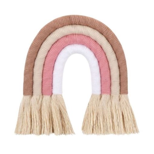 Déco arc en ciel macramé – Image 2