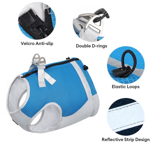 Gilet rafraîchissant léger et respirant pour chien à évaporation – Image 2