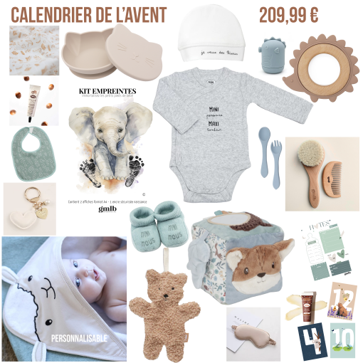 Calendrier de l'avent naissance