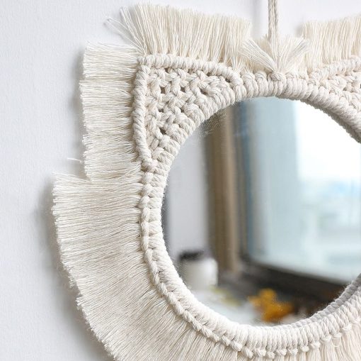 Miroir tour macramé – Image 2