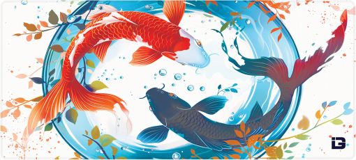 Yin et Yang Koi