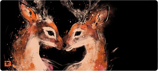 Deux cerfs amoureux