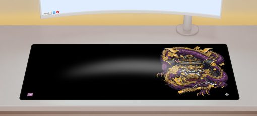 Masque de samouraï embrassé violet – Image 2