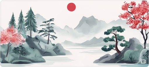Art japonais Sumi-e