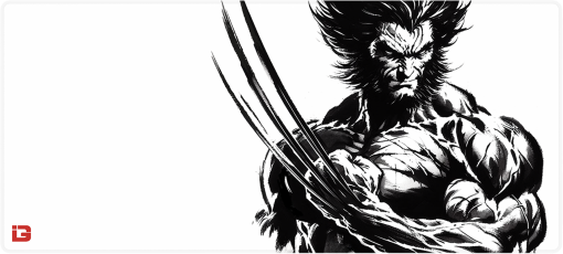 Samouraï mutant sumi-e