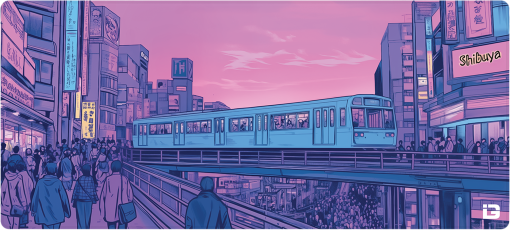 Train de Shibuya
