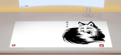 Renard au repos sumi-e – Image 2