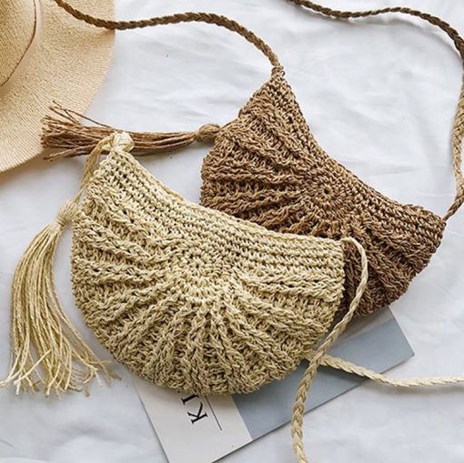 Sac jute macramé – Image 2