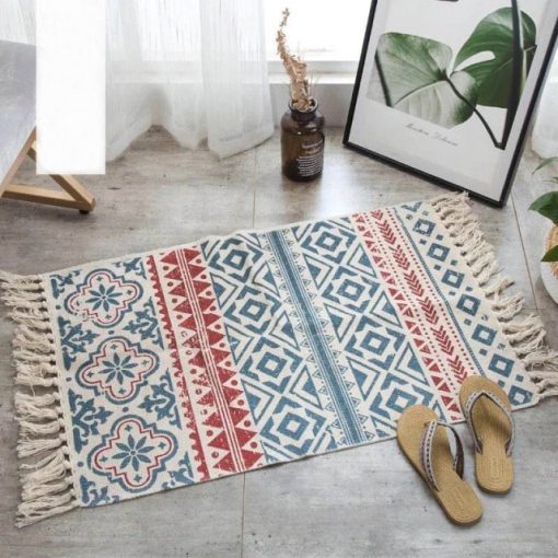 Tapis macramé rectangulaire – Image 2
