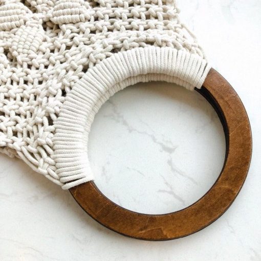 Tote bag en macramé – Image 2