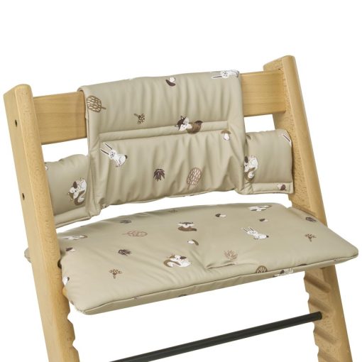 Coussin chaise haute- animaux forêt – Image 2