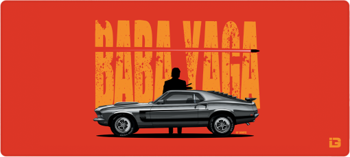 Patron de Baba Yaga Mustang