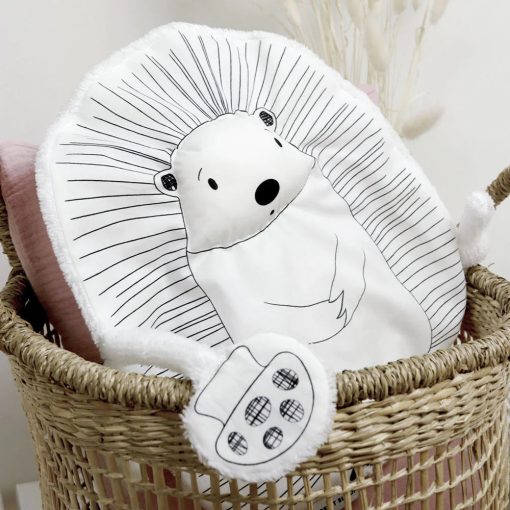Doudou plat Hérisson Petit Bloom
