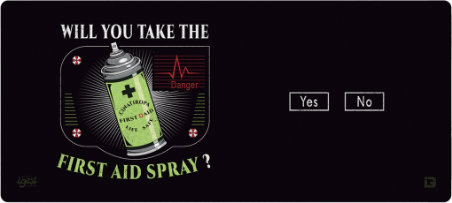 Vaporisateur de premiers soins