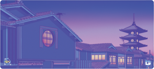 Crépuscule de Kyoto